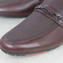 PRIVO By Inc5 EMBOSS VAMP SLIPPON-BORDO MEN