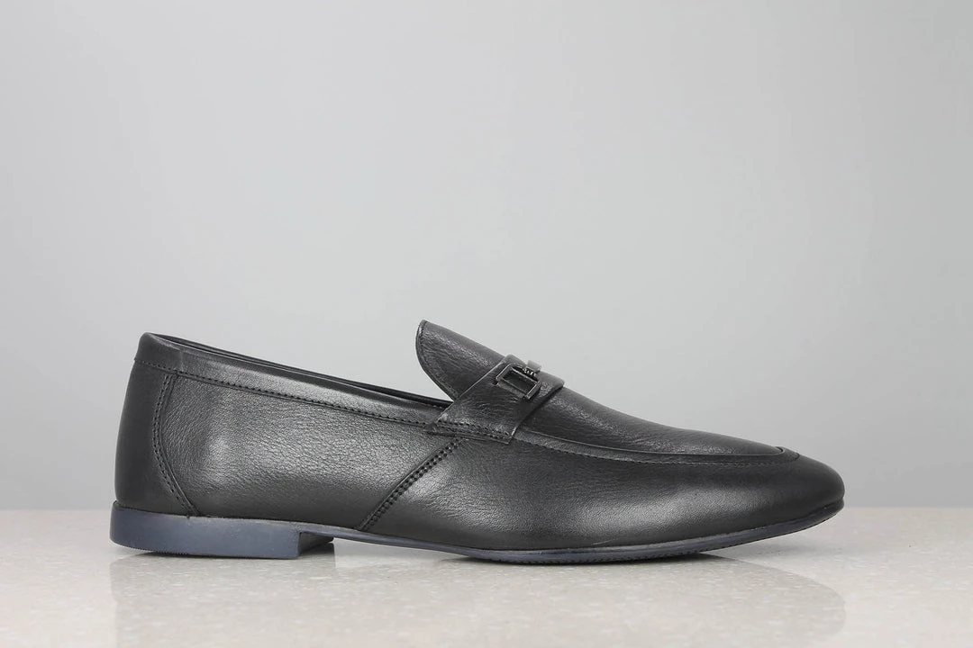 PRIVO By Inc5 NATURAL GRAIN SLIPPON-BLACK 4 PRIVO By Inc5 NATURAL GRAIN SLIPPON-BLACK