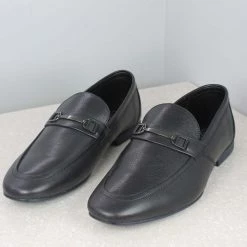 PRIVO By Inc5 NATURAL GRAIN SLIPPON-BLACK 9 PRIVO By Inc5 NATURAL GRAIN SLIPPON-BLACK