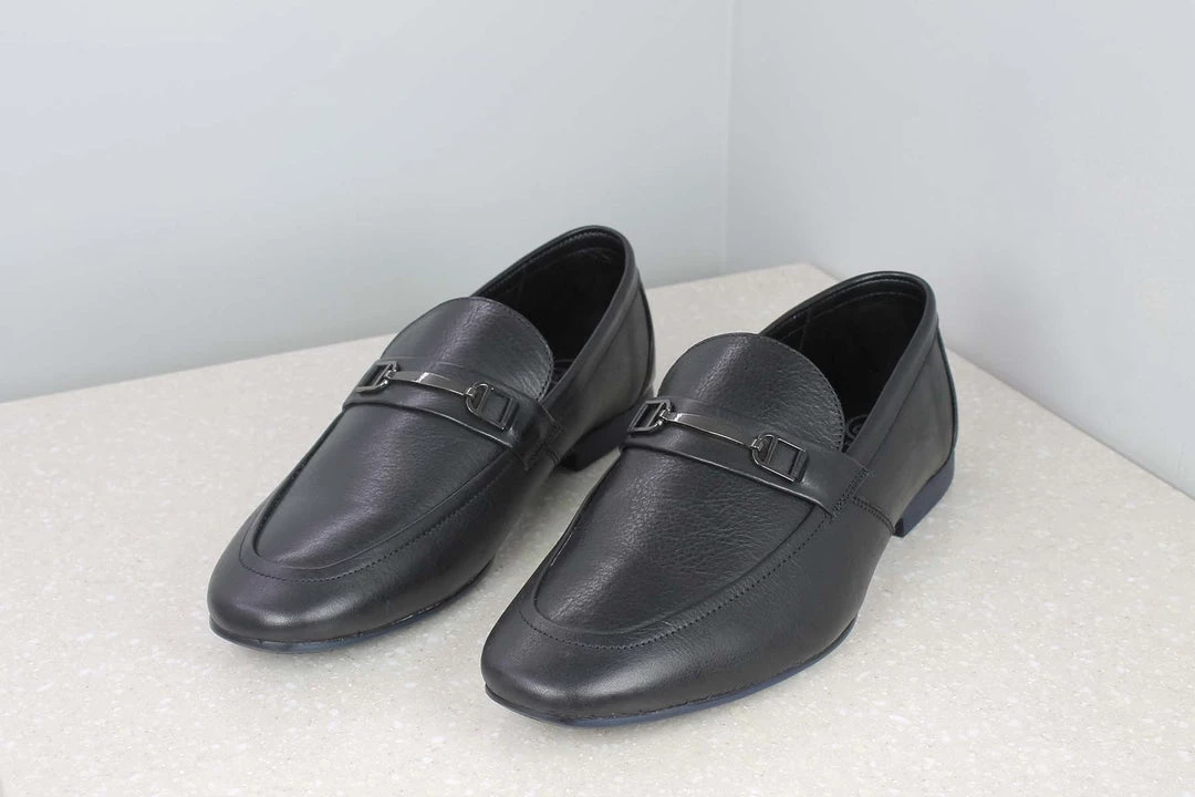 PRIVO By Inc5 NATURAL GRAIN SLIPPON-BLACK 5 PRIVO By Inc5 NATURAL GRAIN SLIPPON-BLACK