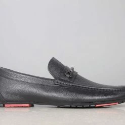 PRIVO By Inc5 MEN MILLED TRIM MOCCASIN-BLACK