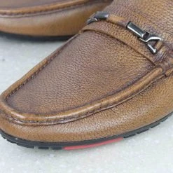 PRIVO By Inc5 MILLED TRIM MOCCASIN-R.TAN 10 PRIVO By Inc5 MILLED TRIM MOCCASIN-R.TAN