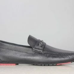 PRIVO By Inc5 SADDLE TRIM MOCCASIN-BLACK MEN