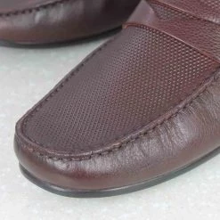 PRIVO By Inc5 EMBOSS VAMP MOCCASIN-BORDO MEN