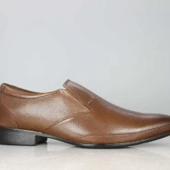 PRIVO By Inc5 MEN BROOCH SLITED SLIPPON-BROWN