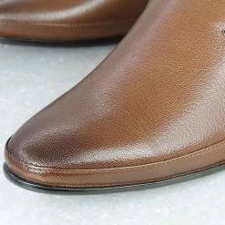 PRIVO By Inc5 MEN BROOCH SLITED SLIPPON-BROWN