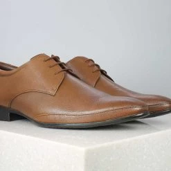 PRIVO By Inc5 MEN OFFICE LACE-UP DERBY-BROWN