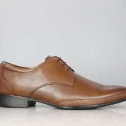 PRIVO By Inc5 MEN OFFICE LACE-UP DERBY-BROWN