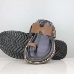 PRIVO By Inc5 STRAPI CASUAL SLIPPER-BROWN/BLACK 9 PRIVO By Inc5 STRAPI CASUAL SLIPPER-BROWN/BLACK