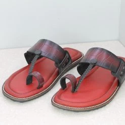 PRIVO By Inc5 STRAPI CASUAL SLIPPER-RED/BLACK