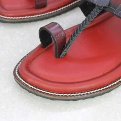 PRIVO By Inc5 STRAPI CASUAL SLIPPER-RED/BLACK