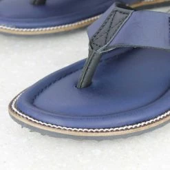 PRIVO By Inc5 MEN FRONT BUCKLE THONG -BLUE/BLACK