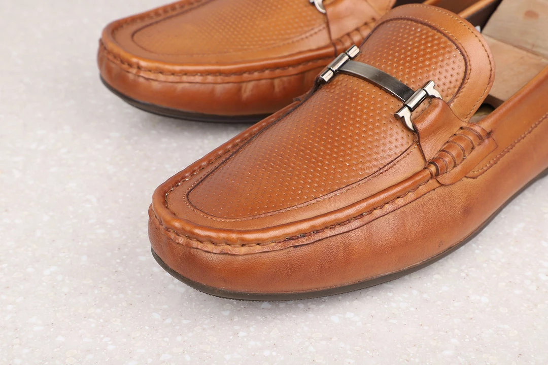 PRIVO By Inc5 DRIVING SHOES-TAN MEN 4 PRIVO By Inc5 DRIVING SHOES-TAN MEN