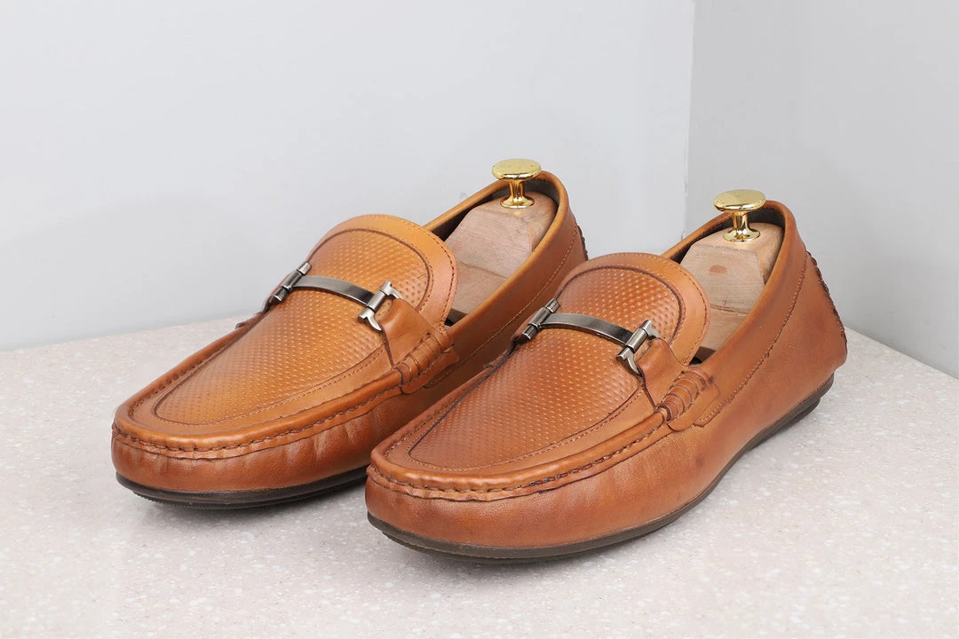 PRIVO By Inc5 DRIVING SHOES-TAN MEN 5 PRIVO By Inc5 DRIVING SHOES-TAN MEN