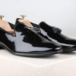 PRIVO By Inc5 PATENT PARTY SLIPPON - BLACK