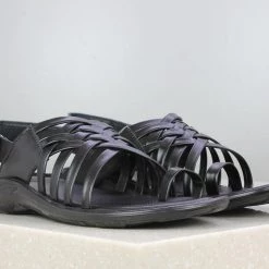 PRIVO By Inc5 TRI-BAND VELCRO SANDAL-BLACK