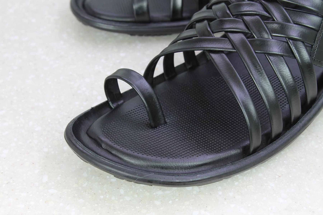 PRIVO By Inc5 TRI-BAND VELCRO SANDAL-BLACK 5 PRIVO By Inc5 TRI-BAND VELCRO SANDAL-BLACK