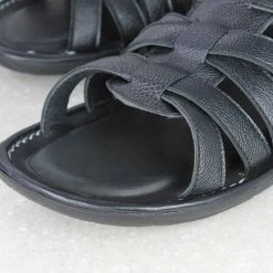 PRIVO By Inc5 TRI-BAND VELCRO SANDAL-BLACK