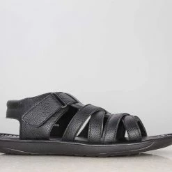 PRIVO By Inc5 TRI-BAND VELCRO SANDAL-BLACK