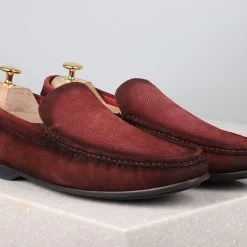 PRIVO By Inc5 DRIVING SHOES-BORDO MEN