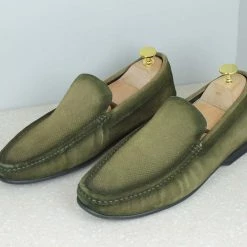 PRIVO By Inc5 FLEXI DRIVING SHOES-GREEN MEN