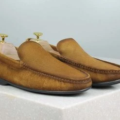 PRIVO By Inc5 FLEXI DRIVING SHOES-TAN