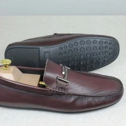 PRIVO By Inc5 MEN FLEXI DRIVING SHOES - BORDO