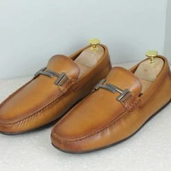 PRIVO By Inc5 MEN FLEXI DRIVING SHOES - TAN