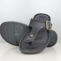 PRIVO By Inc5 SIDE BUCKLE THONG-BLACK MEN