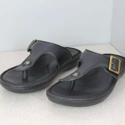 PRIVO By Inc5 SIDE BUCKLE THONG-BLACK MEN