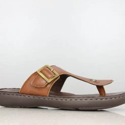 PRIVO By Inc5 MEN SIDE BUCKLE THONG-TAN