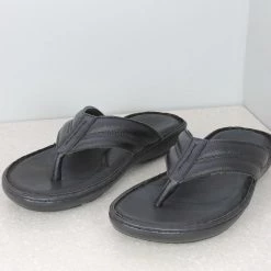 PRIVO By Inc5 THONG CASUAL SLIPPER-BLACK MEN