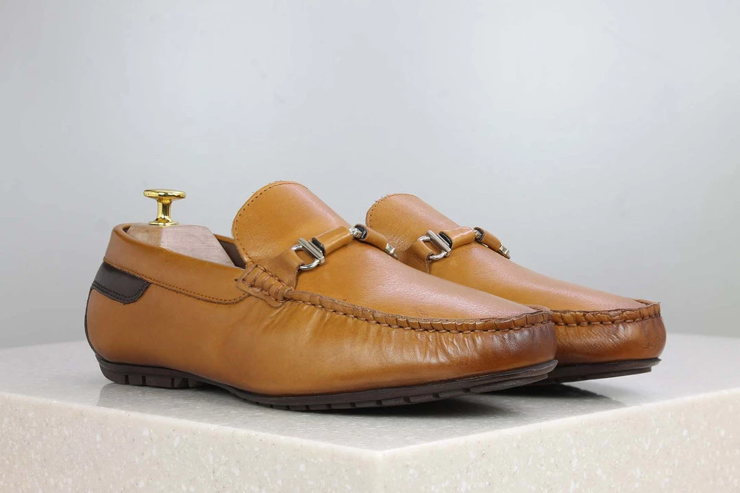 PRIVO By Inc5 MEN BUCKLE STRAP CASUAL DRIVING SHOES-TAN 3 PRIVO By Inc5 MEN BUCKLE STRAP CASUAL DRIVING SHOES-TAN