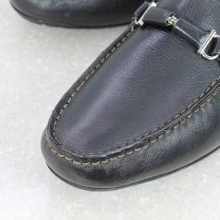 PRIVO By Inc5 MEN DRIVING CASUAL LEATHER SHOES-BLACK