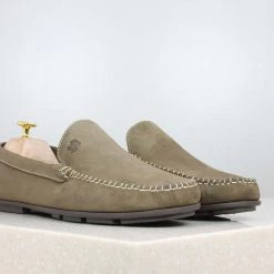 PRIVO By Inc5 MEN FLEXI DRIVING SHOES-CHOCOLATE