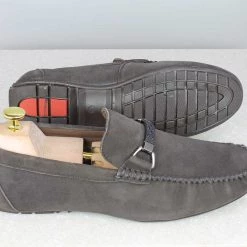 PRIVO By Inc5 SUEDE DRIVING SHOES - BROWN MEN