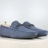 PRIVO By Inc5 BUCKLE STRAP DRIVING SHOES-NAVY