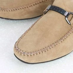 PRIVO By Inc5 MEN BUCKLE STRAP DRIVING SHOES-OLIVE 11 PRIVO By Inc5 MEN BUCKLE STRAP DRIVING SHOES-OLIVE