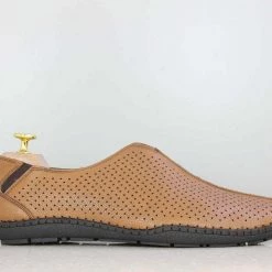 PRIVO By Inc5 MEN FLEXI CASUAL SHOES-TAN 10 PRIVO By Inc5 MEN FLEXI CASUAL SHOES-TAN