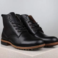 PRIVO By Inc5 CASUAL BOOTS-BLACK MEN