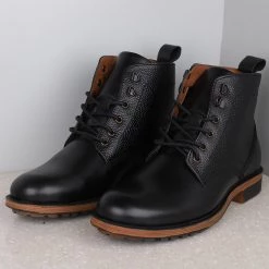 PRIVO By Inc5 CASUAL BOOTS-BLACK MEN