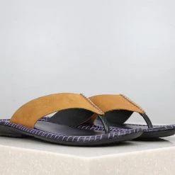 PRIVO By Inc5 TOE CASUAL LEATHER THONG-TAN