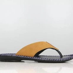 PRIVO By Inc5 TOE CASUAL LEATHER THONG-TAN