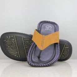 PRIVO By Inc5 TOE CASUAL LEATHER THONG-TAN