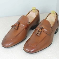 PRIVO By Inc5 INTERLACE TASSEL SLIPON-TAN