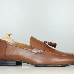 PRIVO By Inc5 INTERLACE TASSEL SLIPON-TAN