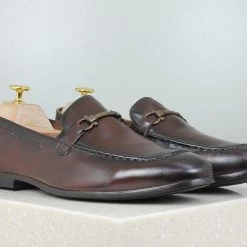 PRIVO By Inc5 TRIM SLIPPON TPR SOLE - DARK BROWN MEN