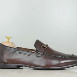 PRIVO By Inc5 TRIM SLIPPON TPR SOLE - DARK BROWN MEN