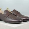 PRIVO By Inc5 MEN PERFORATED SLIPON - DARK BROWN