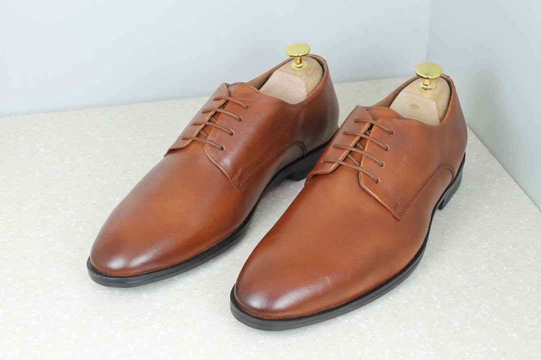 PRIVO By Inc5 FORMAL DERBY - TAN 5 PRIVO By Inc5 FORMAL DERBY - TAN